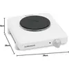 Image de Rommelsbacher Ths 815, Plaque de cuisson amovible, Blanc