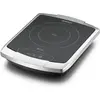 Image de Rommelsbacher Ct 2203/Tc, Plaque de cuisson amovible, Noir, Argent