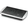 Image de Rommelsbacher CT 3403/TC, Plaque de cuisson amovible, Noir, Argent