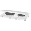 Image de Rommelsbacher THL 3097/A - Plaque chauffante électrique - 3 kWatt - blanc