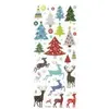 Image de Folia, Autocollants, Autocollants scintillants CHRISTMAS, env.10x23cm (5 Autocollants)