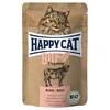Image de 6x85g Happy Cat Bio boeuf bio - Pâtée pour chat