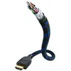 Image de Inakustik Premium Ultra High Speed HDMI 5.0m noir (5 m), Câble vidéo, Bleu, Noir