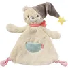 Image de Fehn couverture Brunopeluche ours 27 cm beige