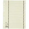 Image de Elba, Classeur : accessoires, Intercalaires perforés, DIN A4 grande largeur en carton kraft, 200 g/qm, impression de lignes noires