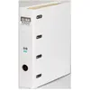 Image de Elba, Classeur, Double file rado plast, largeur du dos : 75 mm, blanc DIN A4, couverture intérieure/extérieure en (A4, 75 mm, 1 pcs)