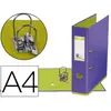 Image de Elba classeur mycolour, largeur de dos 80 mm, violet vert 100081038