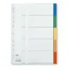 Image de Elba intercalaires pvc en carte lustr?e, onglets en couleur, 400013909