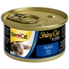 Image de 6x70g ShinyCat thon en gelée GimCat - Nourriture pour Chat