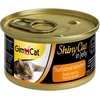 Image de 6x70g ShinyCatthon, poulet en gelée GimCat - Nourriture pour Chat