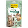 Image de GimCat Mini Sticks pour chat - dinde, fromage (50 g)