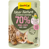 Image de GimCat Near Nature 16 x 85 g pour chat   boeuf, canard