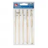 Image de Kit de 5 crochets à ouvrage pour laine en aluminuim doré - Prym(...) -
