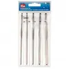 Image de Kit de 5 crochets à ouvrage pour laine en aluminium bruni - Prym(...) - 195 991 gris
