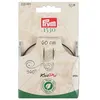 Image de Câble rotatif 360° Natural Prym de 40 à 150cm   Cordon en acier avec revêtement nylon pour aiguilles interchangeables(...) - 60cm Marron