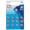 Image de Prym Boutons pression à coudre laiton 9 mm (12 pièces) Argent