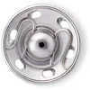 Image de Prym Boutons pression à coudre 21mm - Carte de 3 - Argenté