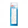 Image de Boutons pression sans couture « Color Snaps » Rond 12,4mm - Prym - certifié Oeko-Tex(...) - Blanc
