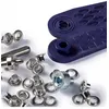 Image de Oeillet et rondelles 4 /5/8/11/14mm - Prym(...) - 5mm Fer Vieilli