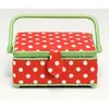 Image de Coffret à couture Polka rouge taille moyenne - Prym(...) -