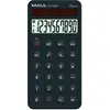 Image de Maul, Calculatrice, Calculatrice de poche solaire ECO MD 2 noire (Panneau solaire)