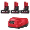 Image de Pack de 3 batteries NRJ Milwaukee M12 6.0Ah - Chargeur 4933459208