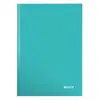 Image de Leitz wow cahier 160 pages quadrillé 5x5 (petits carreaux) broché couverture rigide a5 (17 x 22 cm) menthe 46281051