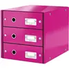 Image de Leitz, Archivage + classement, Ensemble de tiroirs WOW Click & Store (A4)