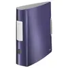 Image de Leitz ordner active style, 180 grad, 80 mm, titan-blau din a4, runder rcken, aus pp, gebrstete oberflche, innen silber, mit auf