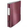 Image de Leitz ordner active style, 180 grad, 60 mm, granat-rot din a4, runder rcken, aus pp, gebrstete oberflche, innen silber, mit auf