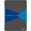 Image de Leitz, Cahier + bloc-notes, Office - Bloc-notes (A5, À rayures, Couverture rigide)