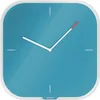Image de Horloge Murale En Verre Cosy Bleu