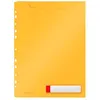 Image de Pochette intercalaire A4 polypropylène opaque Leitz Cosy jaune - Sachet de 3