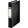 Image de Leitz, Classeur, Classeur en carton dur, 180 degrés, DIN A3, 77 mm, noir Couverture en carton dur, avec dos collé (A3, 77 mm, 1 pcs)