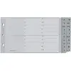 Image de Leitz, Classeur : accessoires, Registre PP gris