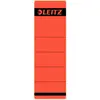 Image de Leitz, Classeur : accessoires, Etiquette de dos de classeur, 61 x 192 mm, courte, large, rouge, convient pour standard et
