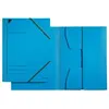 Image de Leitz - 1x chemise à élastiques, format a4, carton 320 g m2, bleu 39810035