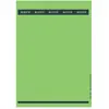 Image de Leitz, Classeur : accessoires, Etiquette de dos de dossier, 39 x 285 mm, longue, étroite, verte, convient pour standard et