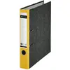 Image de Leitz, Classeur, Chemise marbrée Cloud, 180 degrés, DIN A4, 52 mm, dos coloré jaune, couverture en carton, extérieur (A4, 52 mm, 1 pcs)