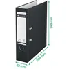 Image de Leitz, Classeur, 180° Pp (A4, 80 mm)