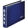 Image de Leitz, Classeur, Classeur bancaire, pour relevés bancaires, bleu, mécanisme à 2 anneaux en carton dur avec... (35 mm)