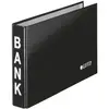 Image de Esselte leitz 1002 classeur banque 2 anneaux 20 mm (noir, inscription bank) esselte group 10020095