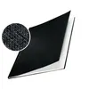 Image de Leitz ImpressBIND - A4 (210 x 297 mm) - 210 feuilles - noir lin mat - protection rigide - pour Leitz impressBIND 280
