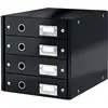 Image de Leitz, Archivage + classement, Click &amp Ensemble de tiroirs de stockage (A4)