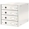 Image de Module de classement LEITZ Click&Store Wow 4 tiroirs blanc