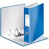Image de Leitz, Classeur, Classeur WOW, 180 degrés, DIN A4, 80 mm, bleu Couverture en carton gris, intérieur et extérieur (A4, 80 mm, 1 pcs)