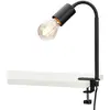 Image de Briloner, Lampe de table, Lampe à pince, noir, 1xLE27 / max. 10W excl. (E27)