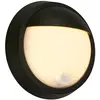 Image de Briloner, Éclairage d'extérieur, Applique murale d'extérieur LED rechargeable,capteur,noir,LED/4W (700 lm, IP44)