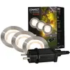 Image de Briloner, Éclairage d'extérieur, Kit de démarrage 12V pour jardin, acier inoxydable (100 lm, IP44, IP67)