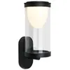 Image de Briloner, Éclairage d'extérieur, Applique murale LED d'extérieur, noire, LED 4W (400 lm, IP44)